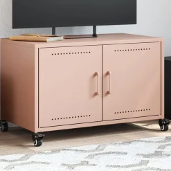 Tv-meubel 68x39x43,5 cm staal>vidaXL New