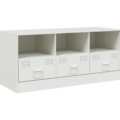Tv-meubel 99x39x44 cm staal>vidaXL Outlet