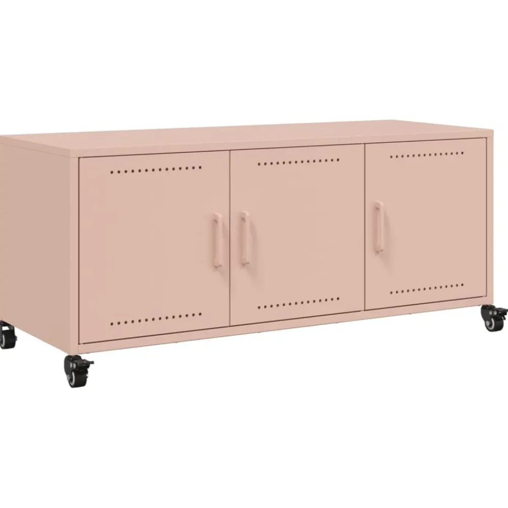 Tv-meubel 100,5x39x43,5 cm staal>vidaXL Best