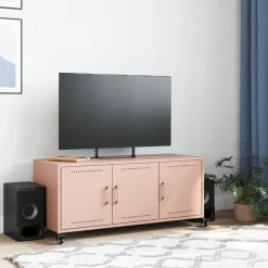Tv-meubel 100,5x39x43,5 cm staal><noscript><img width=