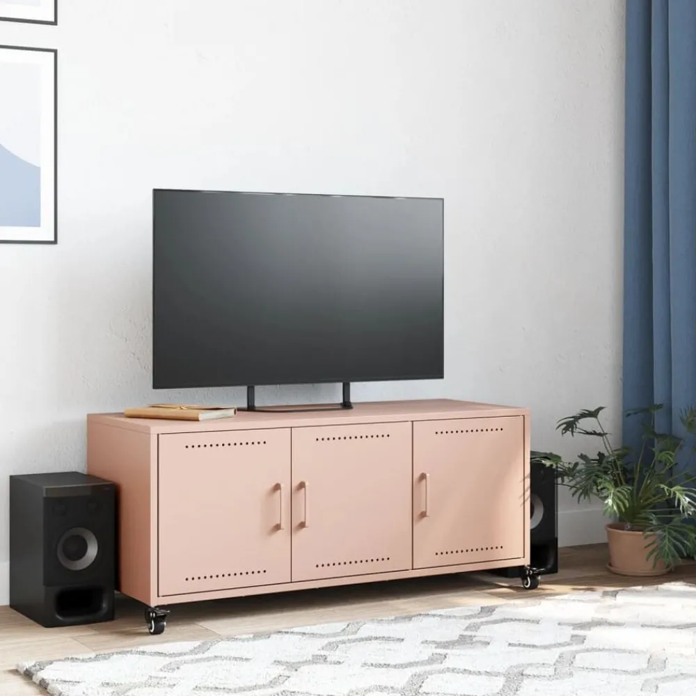 Tv-meubel 100,5x39x43,5 cm staal>vidaXL Best