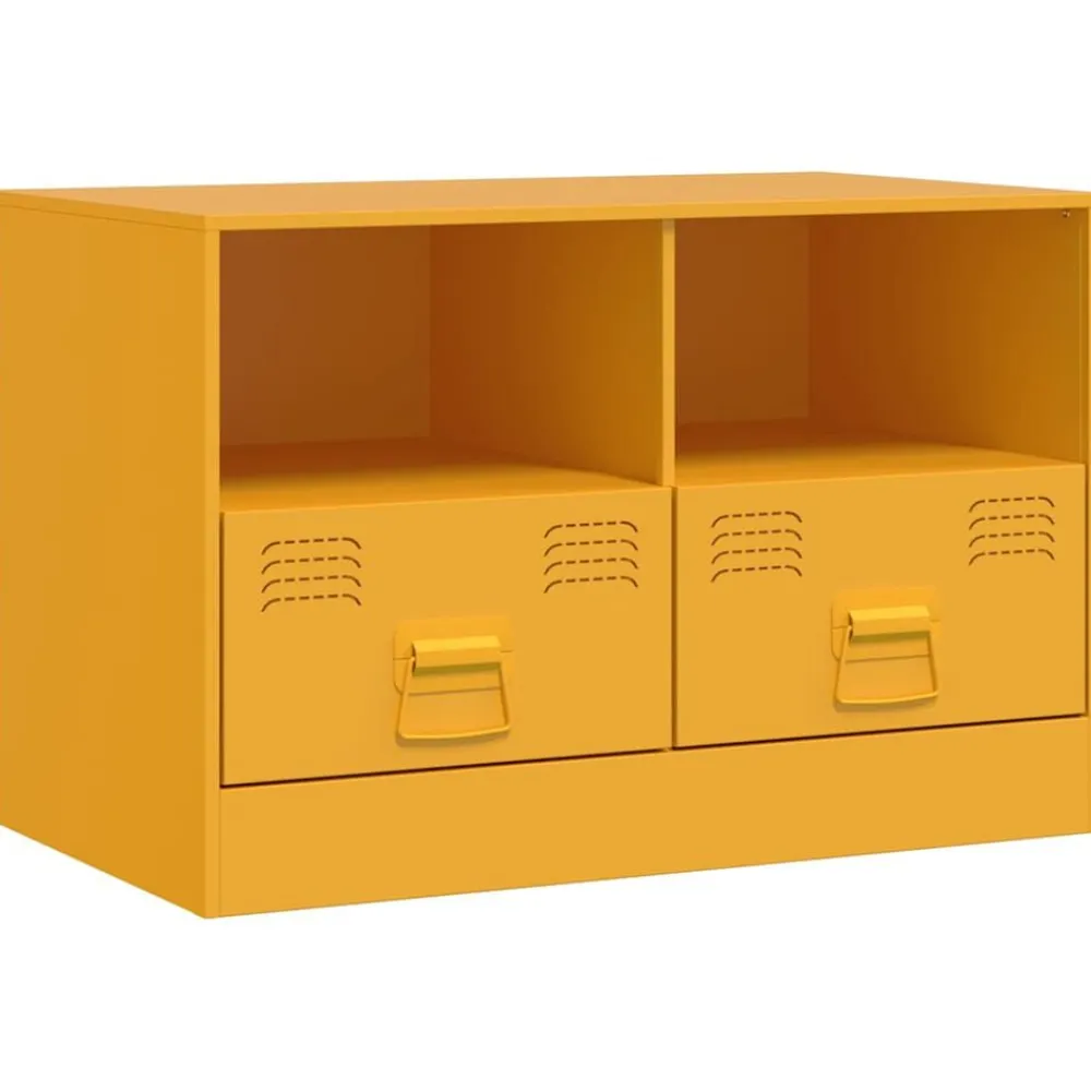 Tv-meubel 67x39x44 cm staal>vidaXL Best
