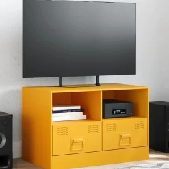Tv-meubel 67x39x44 cm staal>vidaXL Best