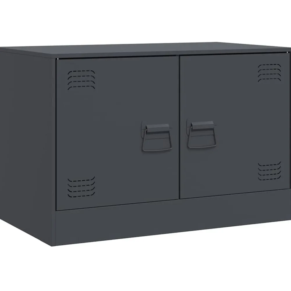Tv-meubel 67x39x44 cm staal kleurig>vidaXL Best