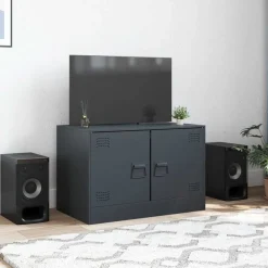 Tv-meubel 67x39x44 cm staal kleurig><noscript><img width=