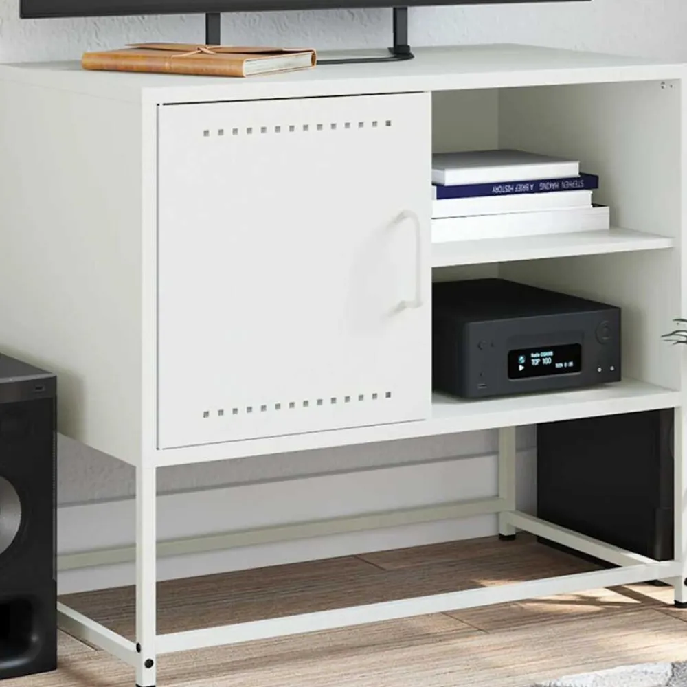 Tv-meubel 68x39x60,5 cm staal>vidaXL Online