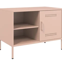 Tv-Meubels*vidaXL Tv-meubel 68x39x50,5 cm staal Roze