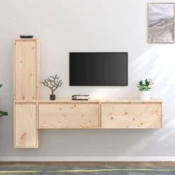 Tv-meubelen 4 st massief grenenhout>vidaXL Sale