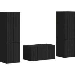 Tv-meubelset 5 pcs Bewerkt hout>vidaXL Hot
