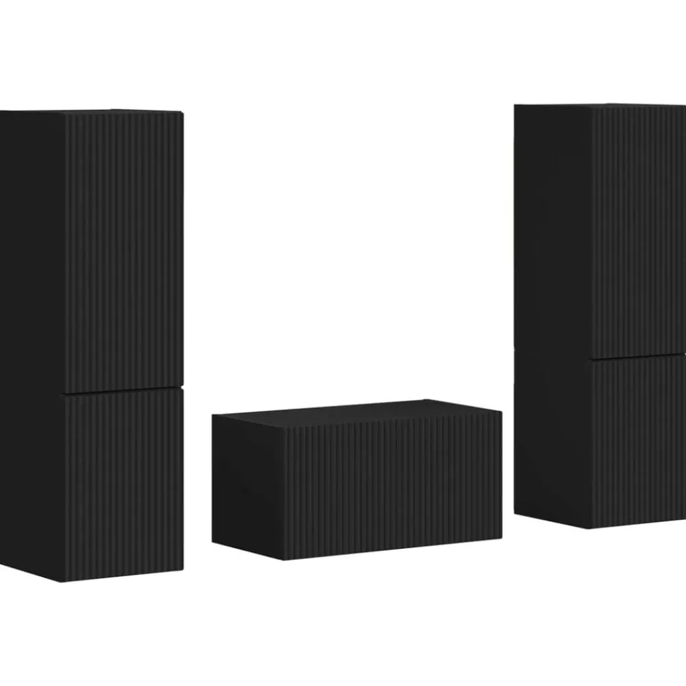 Tv-meubelset 5 pcs Bewerkt hout>vidaXL Hot