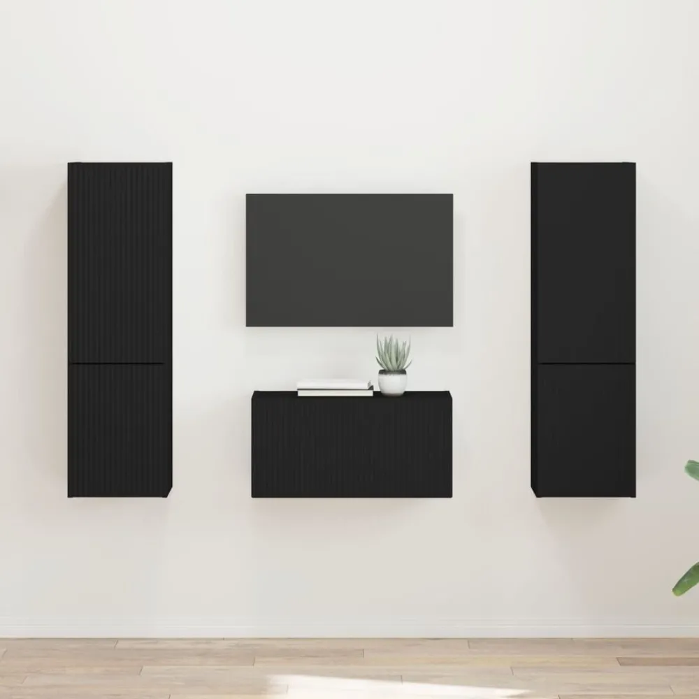 Tv-meubelset 5 pcs Bewerkt hout>vidaXL Hot