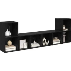 Tv-meubelset 4 pcs 37 x 37 x 72 cm Bewerkt hout><noscript><img width=