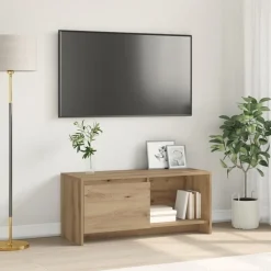 Tv-meubelset Artisan Eiken 90 x 35 x 40 cm Bewerkt hout>vidaXL Hot