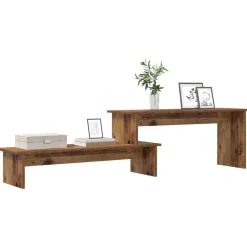 Tv-Meubels*vidaXL Tv-meubelset 180 x 30 x 43 cm Bewerkt hout Oud hout