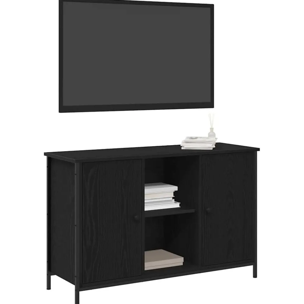 Tv-meubelset 101 x 35 x 65 cm Bewerkt hout>vidaXL Hot