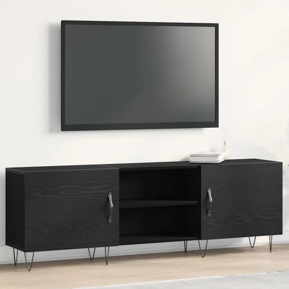 Tv-meubelset 150 x 30 x 50 cm Bewerkt hout>vidaXL New