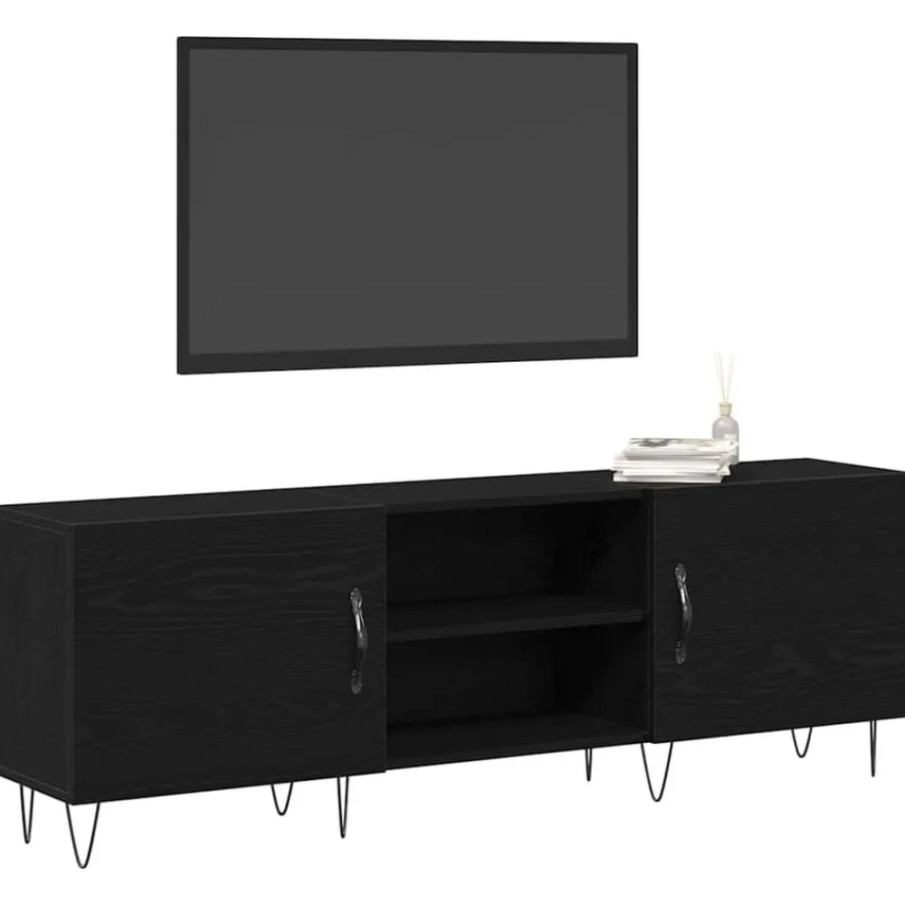 Tv-meubelset 150 x 30 x 50 cm Bewerkt hout>vidaXL New