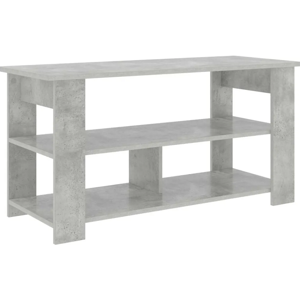 TV-standaard Beton Grijs 100 x 40 x 50 cm>vidaXL Discount