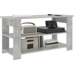 TV-standaard Beton Grijs 100 x 40 x 50 cm><noscript><img width=