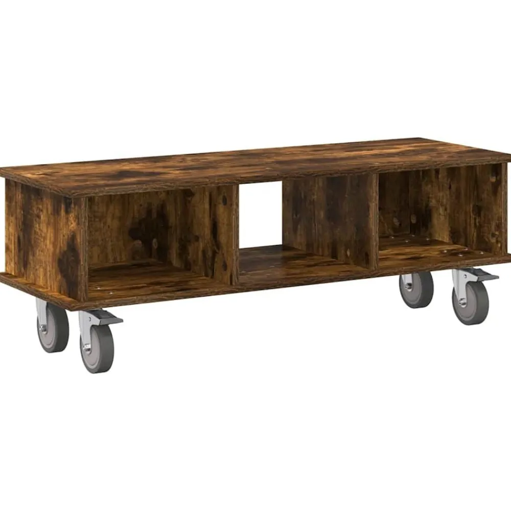 TV-standaard 100 x 35 x 35 cm Bewerkt hout>vidaXL Outlet