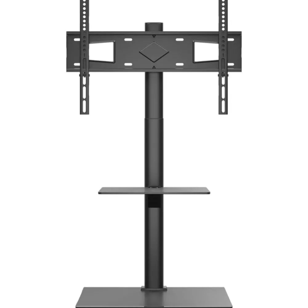 Tv-standaard hoekmodel 2-laags voor 32-65 inch zwart>vidaXL Discount