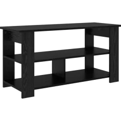 Tv-Meubels*vidaXL TV-standaard 100 x 40 x 50 cm Zwart eiken