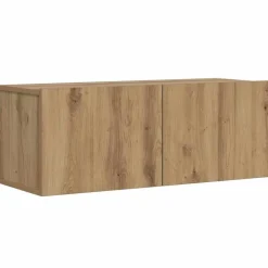 Tv-Meubels*vidaXL Tv-wandmeubel 80x30x30 cm bewerkt hout artisanaal eikenkleurig