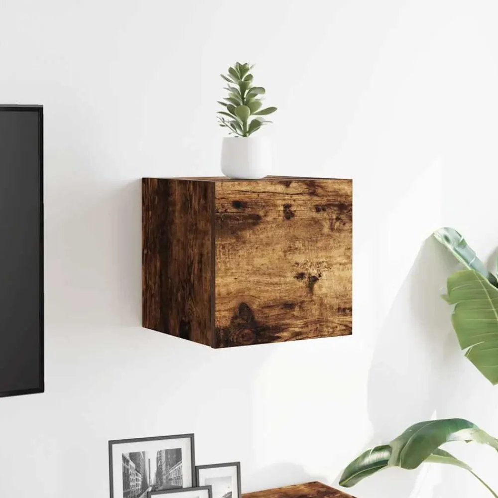 Tv-wandmeubel 30,5x30x30 cm kleurig>vidaXL New