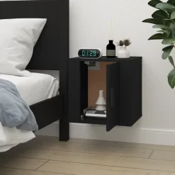 Tv-Meubels*vidaXL Tv-wandmeubel 40x34,5x40 cm Zwart