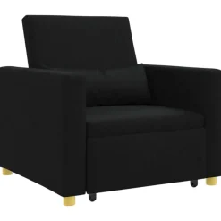 Uittrekbaar slaapbank eenpersoons 90 x 165 x 87 cm Stof>vidaXL New