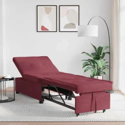 Uittrekbare Slaapbank 194 x 50 x 82 cm Stof>vidaXL Best