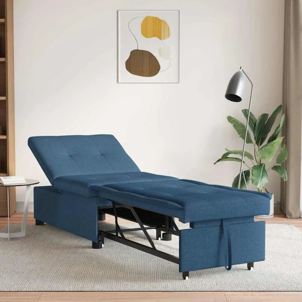 Uittrekbare Slaapbank 194 x 50 x 82 cm Stof>vidaXL Discount