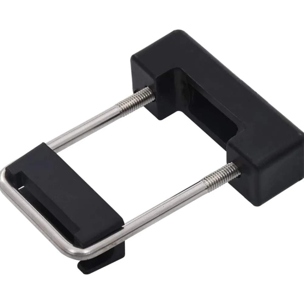 U-verbinding met kunststof voor hekpaal 25 sets 60x40 mm>vidaXL Outlet