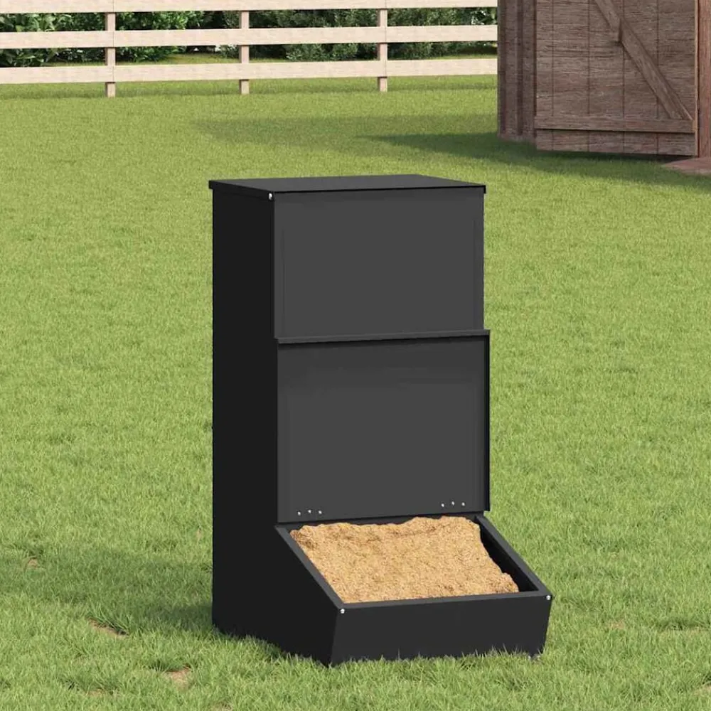 Varkensvoeder 55 x 38 x 76 cm Koudgewalst Staal>vidaXL Discount