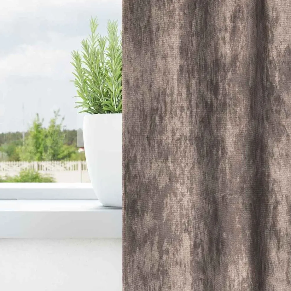 Woon- & Tuinaccessoires*vidaXL Velvet Gordijnen 2 pcs 140 x 140 cm Fluweel Cappuccino