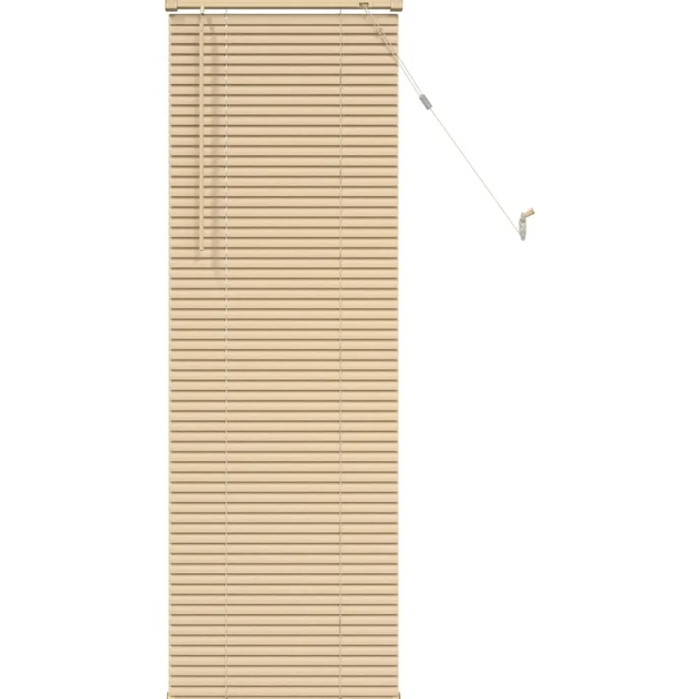 Woon- & Tuinaccessoires*vidaXL Venetiaanse Blind met Patroon 150 x 40 cm PVC Lichtbruin