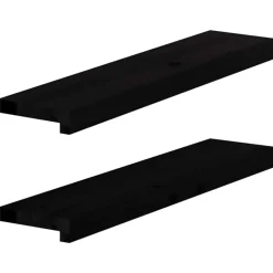 Vensterbanken 2 st 70x15x2 cm massief eikenhout>vidaXL Online