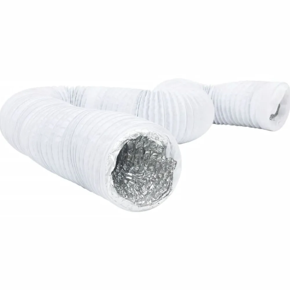 Ventilatie*vidaXL Ventilatieslang Ø10 cm 6 m aluminium en PVC
