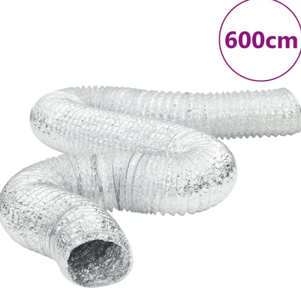 Ventilatieslang Ø10 cm 6 m aluminium>vidaXL