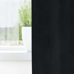 Woon- & Tuinaccessoires*vidaXL Verduisterende gordijnen 2 pcs 140 x 140 cm Fluweel Zwart