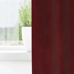 Woon- & Tuinaccessoires*vidaXL Verduisterende gordijnen 2 pcs 140 x 140 cm Fluweel Wijnrood