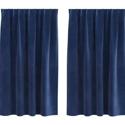 Verduisterende gordijnen 2 pcs 140 x 140 cm Fluweel>vidaXL Sale