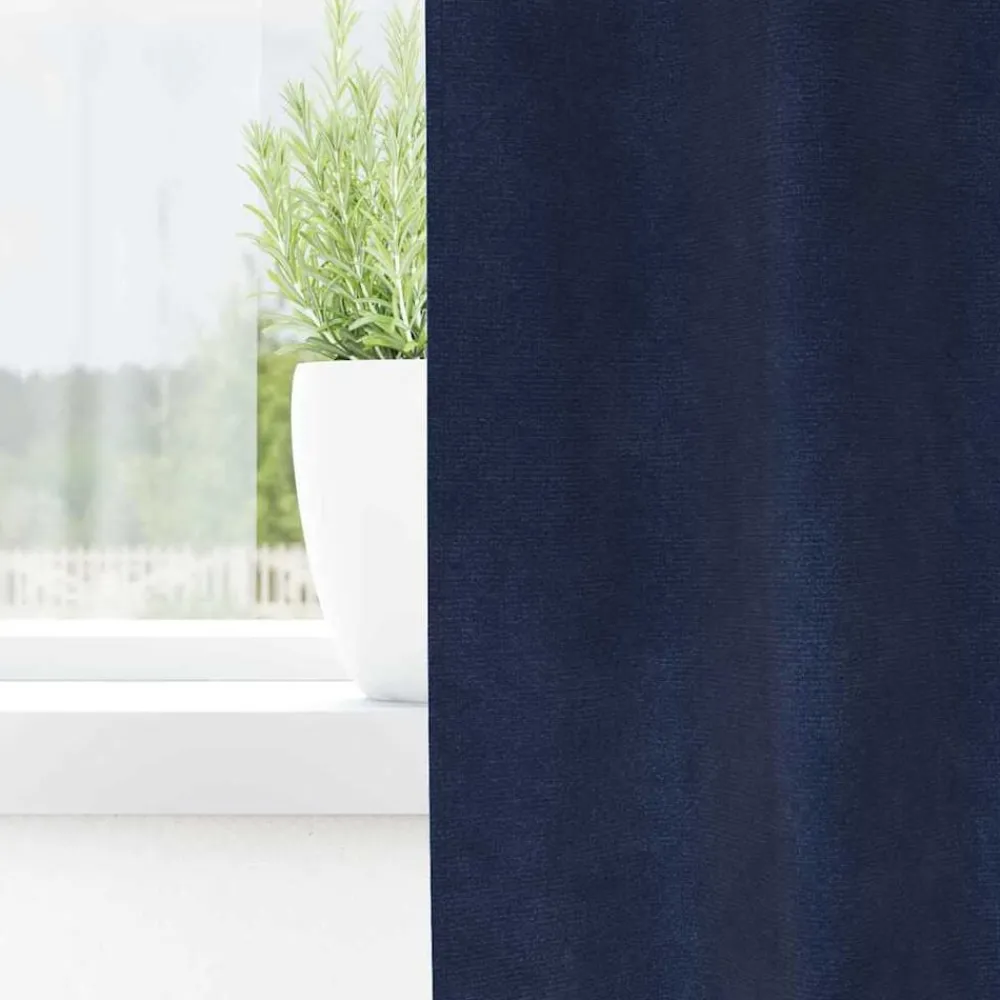 Verduisterende gordijnen 2 pcs 140 x 140 cm Fluweel>vidaXL Best