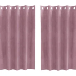 Verduisterende gordijnen 2 pcs 140 x 140 cm Fluweel>vidaXL Best