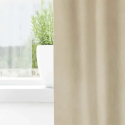 Woon- & Tuinaccessoires*vidaXL Verduisterende gordijnen 2 pcs Crème 140 x 140 cm Fluweel Cr&egrave;me