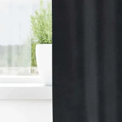 Woon- & Tuinaccessoires*vidaXL Verduisterende gordijnen 2 pcs 140 x 140 cm Fluweel Donkergrijs