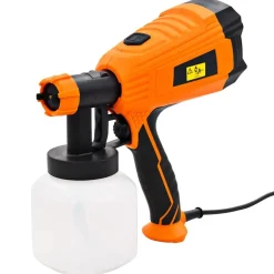 Gereedschap*vidaXL Verfspuit elektrisch met 3 mondstukken 500 W 800 ml