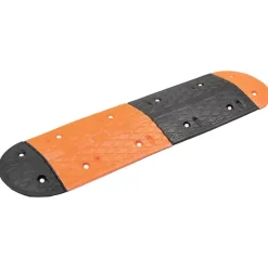 Verkeersdrempel 129x32,5x4 rubber geel en zwart>vidaXL Sale