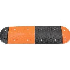 Verkeersdrempel 129x32,5x4 rubber geel en zwart>vidaXL Sale