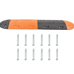 Verkeersdrempel 129x32,5x4 rubber geel en zwart><noscript><img width=